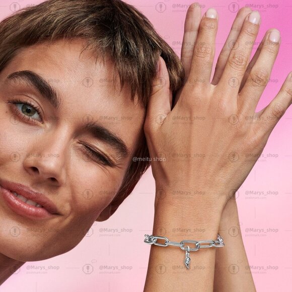 Pandora ME Sparkling Angel Wing Mini Dangle Charm - Picture 5 of 5